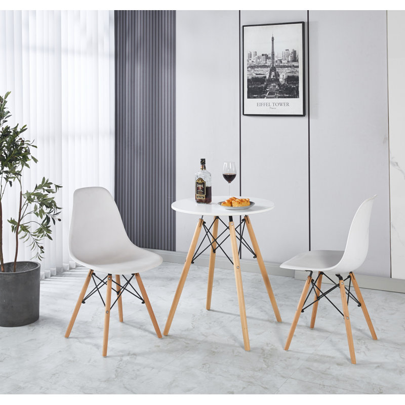 George Oliver 1 table 2 chairs 3 pieces 1 set dining table work desk coffee table Wayfair